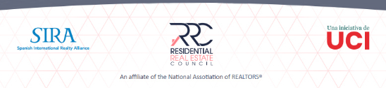 Afiliaciones SIRA, Residential Real Estate Council y UCI